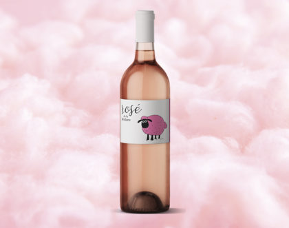 Un packaging de rosé au allure de barbapapa