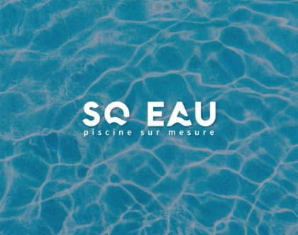 Un logo pour des piscines sur-mesure